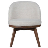 West Swivel Dining Chair, Woven Cloud, Set of 2