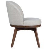 West Swivel Dining Chair, Woven Cloud, Set of 2