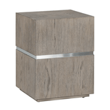 Sander End Table, Dusted Stone-Furniture - Accent Tables-High Fashion Home