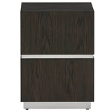 Sander End Table, Dark Cinder