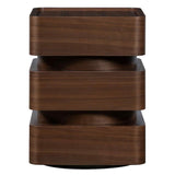 Arlo End Table, Dark Walnut