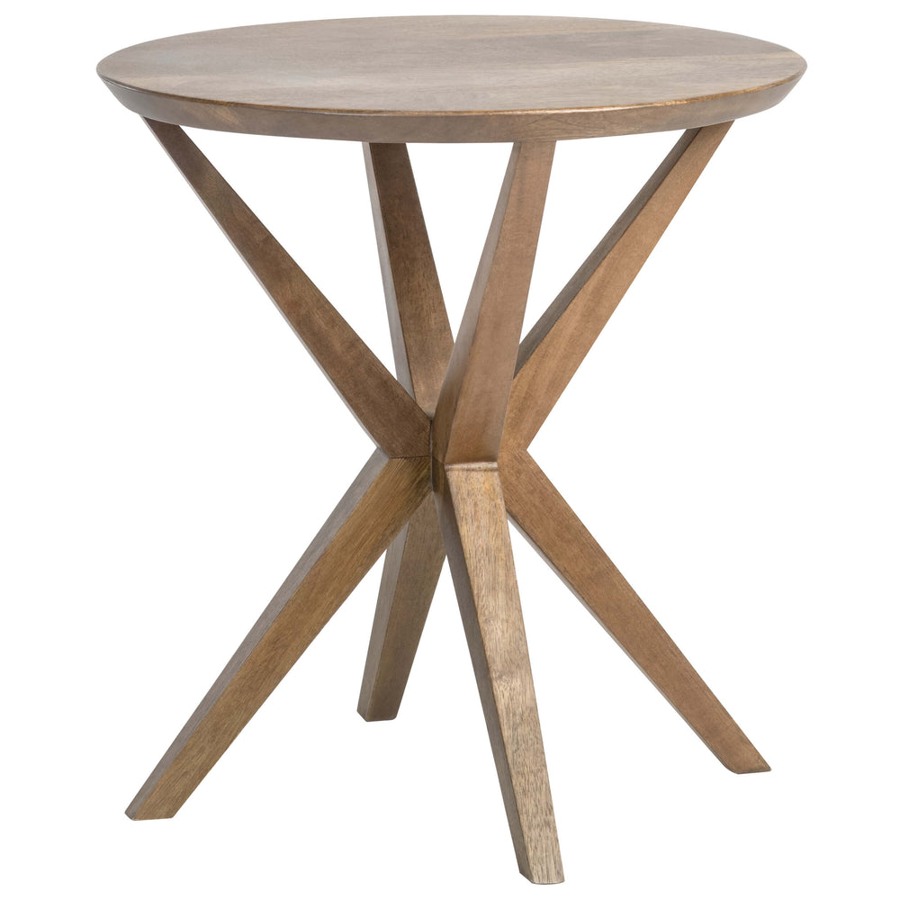 Quinn End Table, Brindled Ash