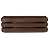 Arlo Coffee Table, Dark Walnut