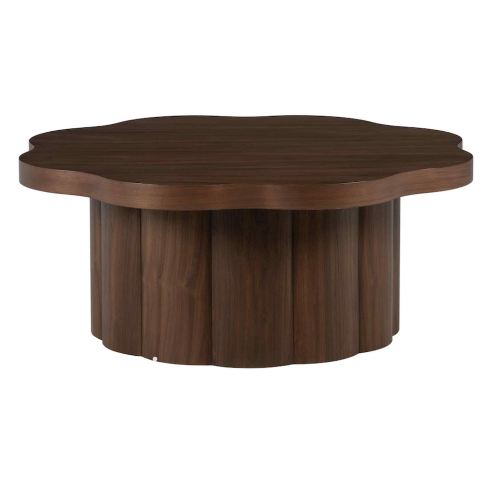 Flora Coffee Table, Dark Walnut