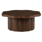 Flora Coffee Table, Dark Walnut