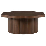 Flora Coffee Table, Dark Walnut