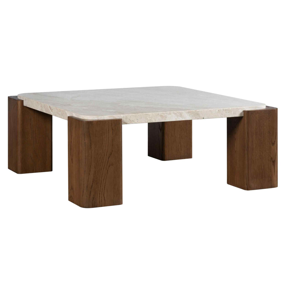 Marcus Coffee Table, Toasted Ivory
