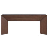 Grady Console Table, Medium Mocha