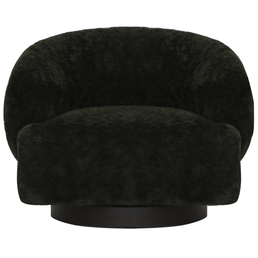 Nyles Swivel Chair, Mystery Moss