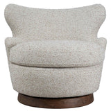 Luna Swivel Chair, Caramel Popcorn