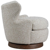 Luna Swivel Chair, Caramel Popcorn