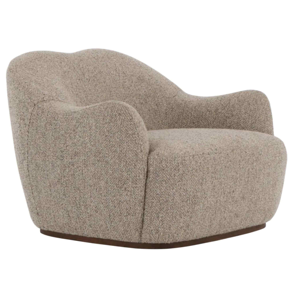 Vale Swivel Chair, Warm Pebble