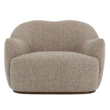 Vale Swivel Chair, Warm Pebble