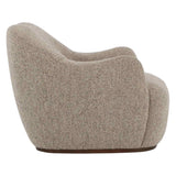 Vale Swivel Chair, Warm Pebble