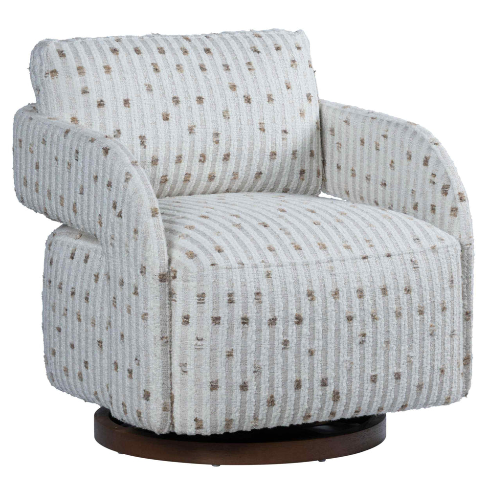 Dottie Swivel Chair, Pebble Dune