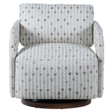 Dottie Swivel Chair, Pebble Dune