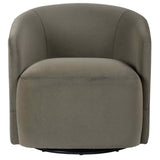 Reed Swivel Chair, Meadow Moss