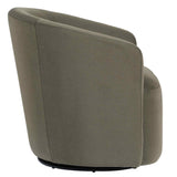 Reed Swivel Chair, Meadow Moss