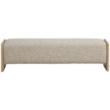 Jed Bench, Frothed Latte-Furniture - Benches-High Fashion Home