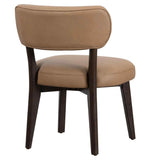 Jaeger Leather Dining Chair, Toasted Butterscotch, Set of 2