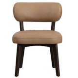 Jaeger Leather Dining Chair, Toasted Butterscotch, Set of 2