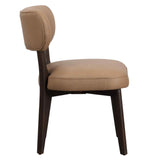 Jaeger Leather Dining Chair, Toasted Butterscotch, Set of 2