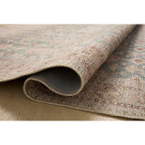 Angela Rose × Loloi Rug Aubrey AUB-02, Aqua/Sand