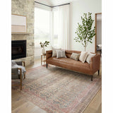Angela Rose × Loloi Rug Aubrey AUB-03, Ocean/Spice