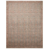 Angela Rose × Loloi Rug Aubrey AUB-04, Blue/Terracotta