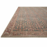 Angela Rose × Loloi Rug Aubrey AUB-04, Blue/Terracotta