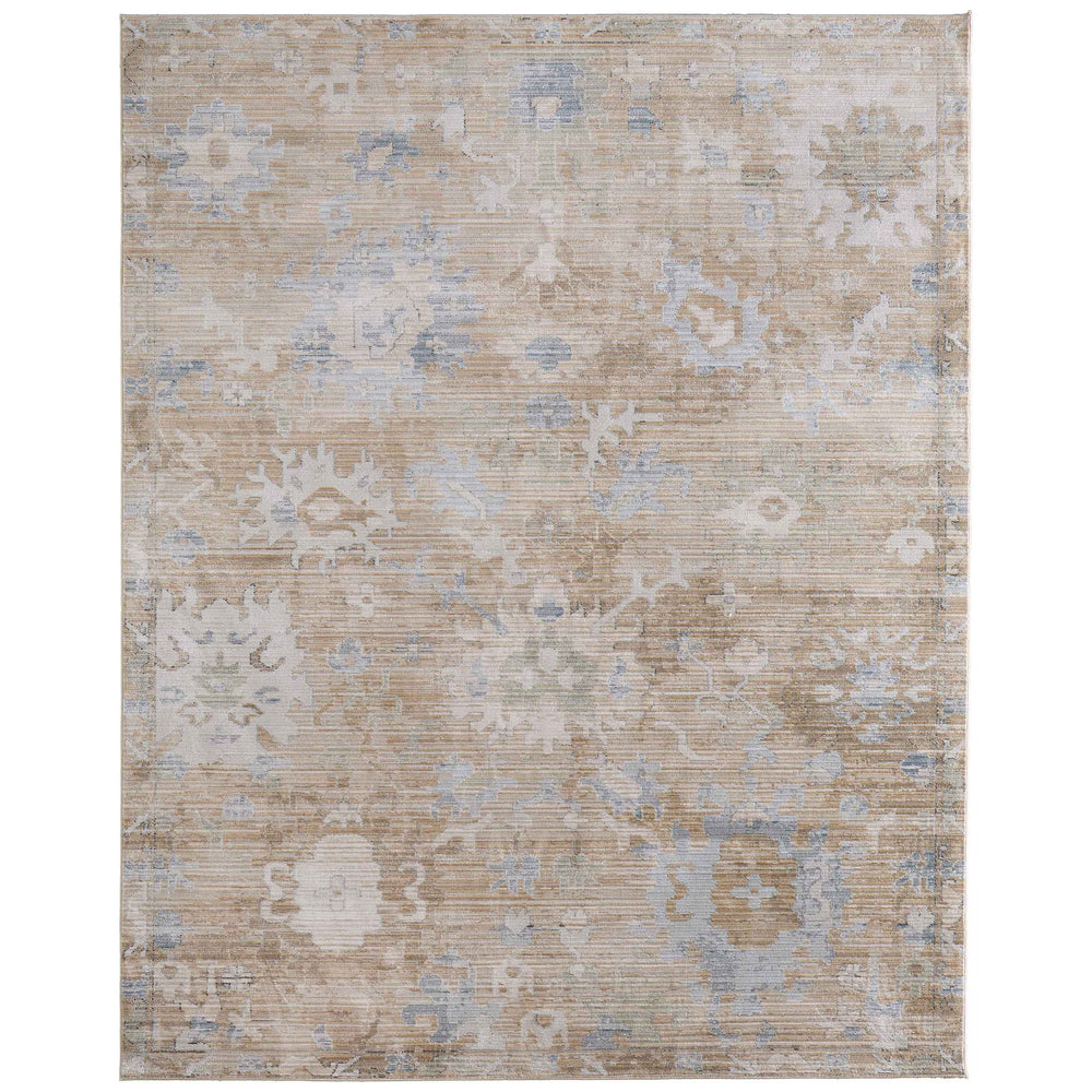 Feizy Rug Augustine 39TXF, Beige/Blue-Rugs1-High Fashion Home