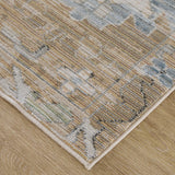 Feizy Rug Augustine 39TXF, Beige/Blue-Rugs1-High Fashion Home