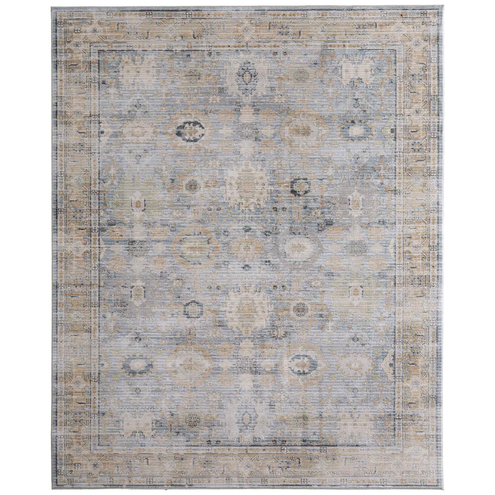 Feizy Rug Augustine 39TZF, Blue/Beige-Rugs1-High Fashion Home