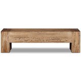 Abaso Bench, Rustic Oak