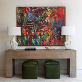 Abaso Console Table, Rustic Wormwood by Four Hands