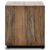 Abaso Nightstand, Rustic Wormwood