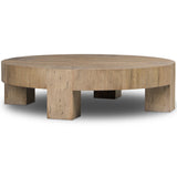 Abaso Round Coffee Table by Four Hands