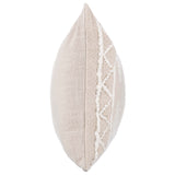 Abbey Lumbar Pillow, Mocha Cream/Ivory