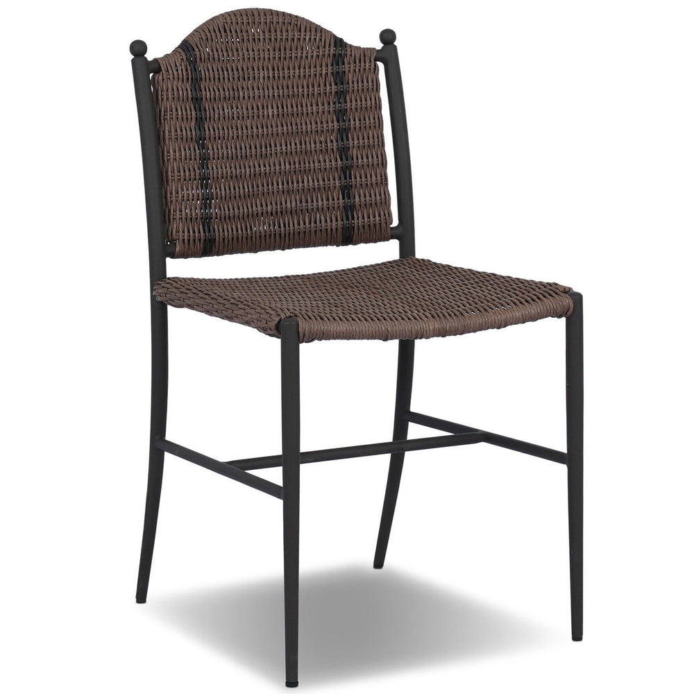 Abel Outdoor Dining Chair, Tanned Weave by Four hands-Furniture - Outdoor-High Fashion Home