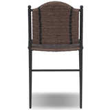Abel Outdoor Dining Chair, Tanned Weave by Four hands-Furniture - Outdoor-High Fashion Home