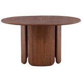 Abelard Dining Table, Brown