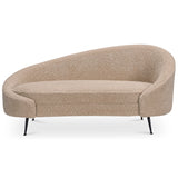 Abigail Chaise, Light Brown-Furniture - Chairs-High Fashion Home