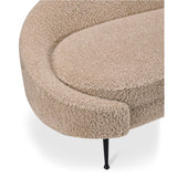 Abigail Chaise, Light Brown-Furniture - Chairs-High Fashion Home