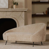 Abigail Chaise, Light Brown-Furniture - Chairs-High Fashion Home