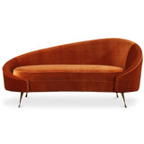 Abigail Chaise, Umber-Furniture - Chairs-High Fashion Home