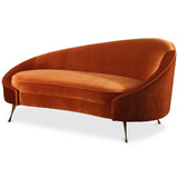 Abigail Chaise, Umber-Furniture - Chairs-High Fashion Home