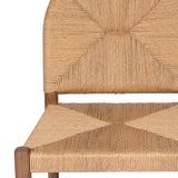 Abilene Outdoor Dining Chair, Natural, Set of 2 by Four Hands-Furniture - Outdoor-High Fashion Home