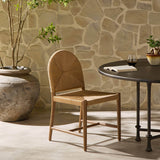 Abilene Outdoor Dining Chair, Natural, Set of 2 by Four Hands-Furniture - Outdoor-High Fashion Home