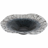 Abstract Bowl, White/Black-Accessories-High Fashion Home