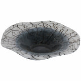 Abstract Bowl, White/Black-Accessories-High Fashion Home